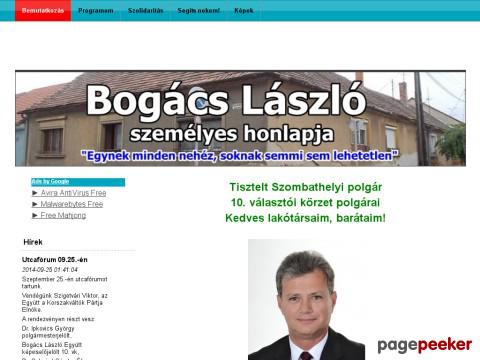 Bogacslaszlo - Bogács László honlapja