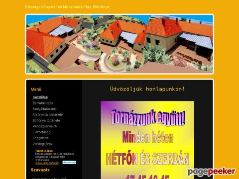Bohonyekonyvtar - Aktuális
