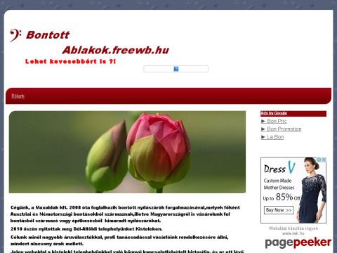 Bontottablakok - Bontott ablakok