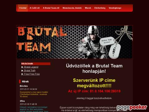 Brutalteam - Brutal Team - Főoldal