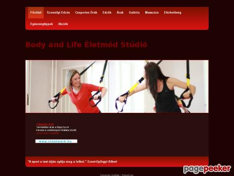 Budatestedzes - Body and Life Életmód Stúdió