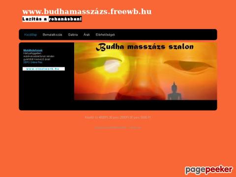 Budhamasszazs
