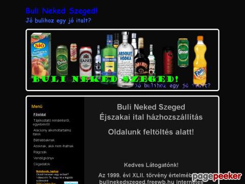 Bulinekedszeged - ital házhozszállítás szeged