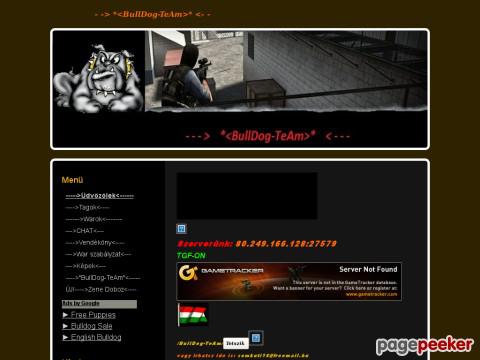 Bulldogteam - Üdvözölek