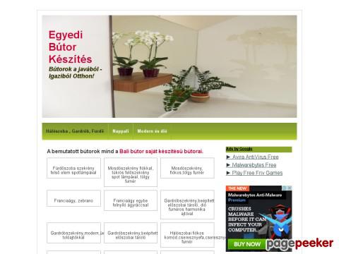 Butorkeszites - Nappali bútorok, egyedi szoba bútor