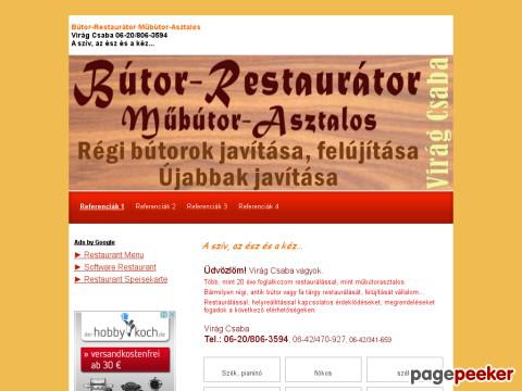 Butorrestaurator - butor restaurator referenciak1