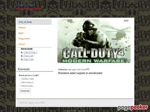 Callofduty - Sok Dolog a COD-ok hoz