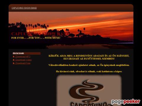Capuchinoshowband - zenekar, együttes, capuchino