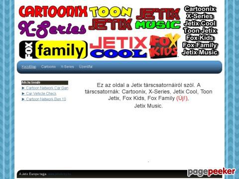 Cartoonix - Jetix - Kezdőlap