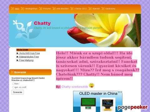 Chatty - helo, i love you, facebook