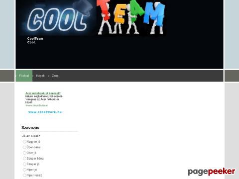 Coolteam - Főoldal-CoolTeam
