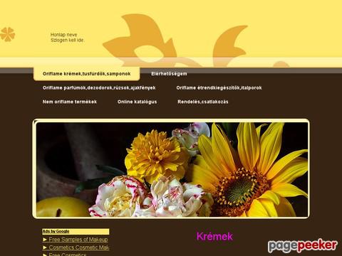 Cosmetics - Oriflame termékek