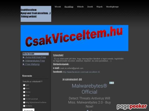 Csakvicceltem