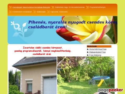 Csendsziget - Falusi turizmus Hernádkak-Belegrádban