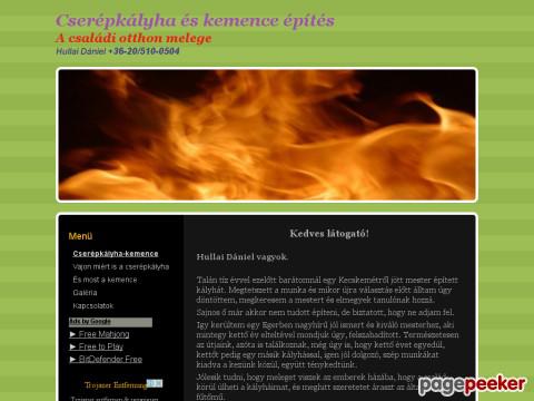 Cserepkalyhakemence - Cserépkályha, kemence készítés