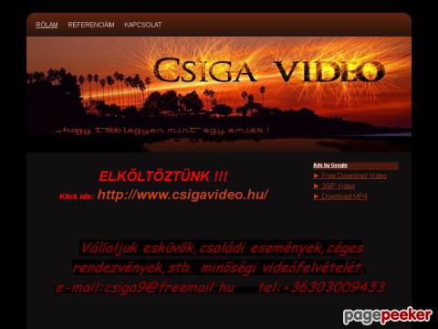 Csigavideo - CSIGAVIDEO-Esküvői videó Pécs