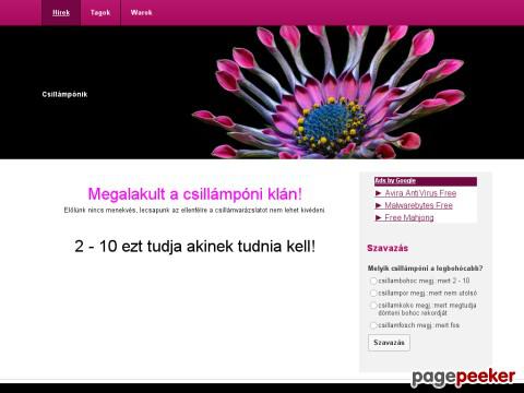 Csillamponiklan