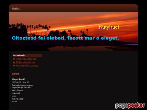 Csinikutyi - Kutyaruci