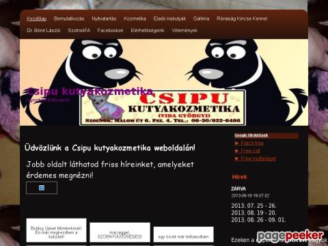 Csipukutyakozmetika - Csipu kutyakozmetika