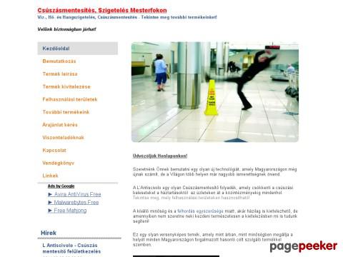 Csuszasmentes - Csúszásmentesítés