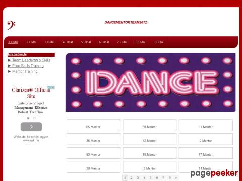 Dancementorteam2012