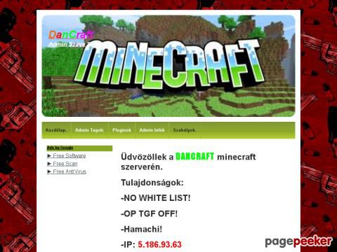 Dancraft - DANCRAFT Minecraft szerver.