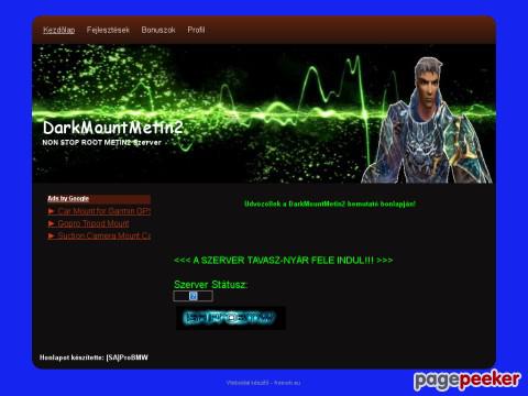 Darkmountmt2 - DarkMountMetin2 Kezdőlap