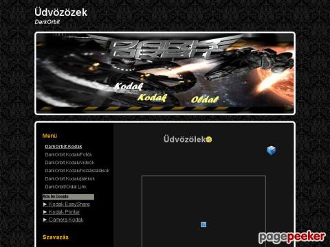 Darkorbitkodak - Kezdőlap