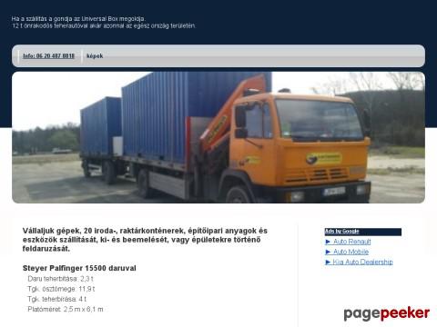 Darusauto - szállítás, daruzás, darusautó, darus teheraut ...