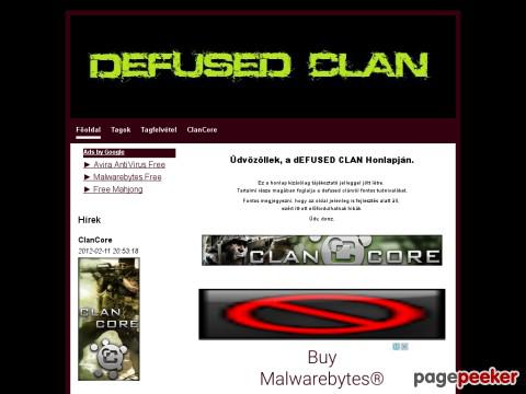 Defused - dEFUSED Clan Cod2