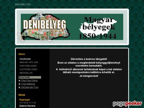 Denibelyeg - belyeg