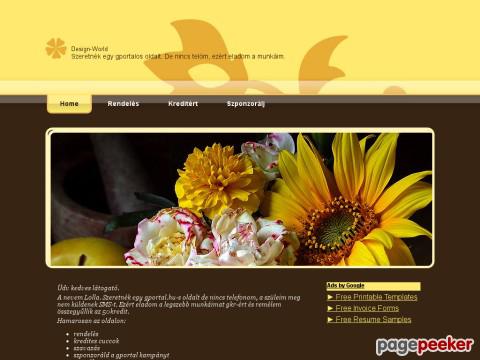 Designworld - Home (kezdőlap)