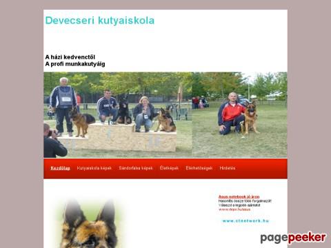 Devecserikutyasuli - devecseri kutyaiskola