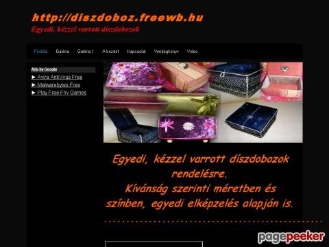 Diszdoboz