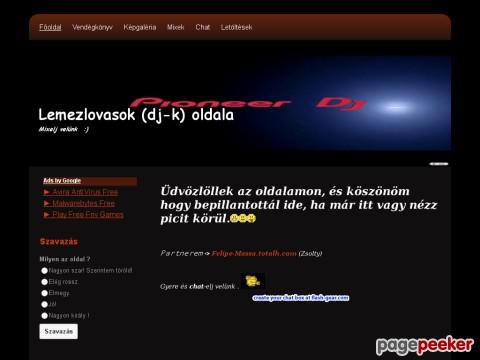Djlemezlovas - Djlemezlovas főoldal