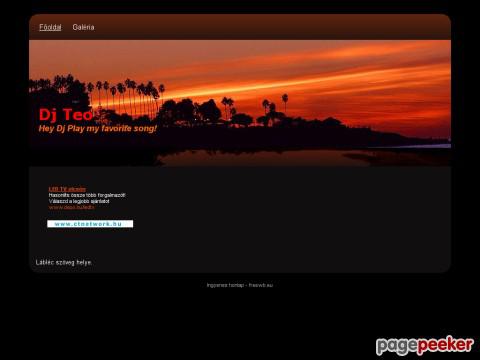 Djteo - Website for Dj Teo