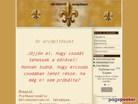 Dmkreativarcepiteszet - Mi is az az arcépítés....