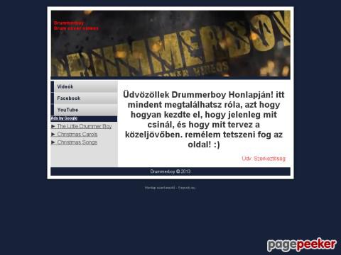 Drummerboywebsite