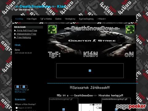 Dsdklan - -=-DeathSnowDow-=- Klán