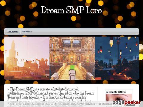 Dsmp-lore - Kezdőoldal