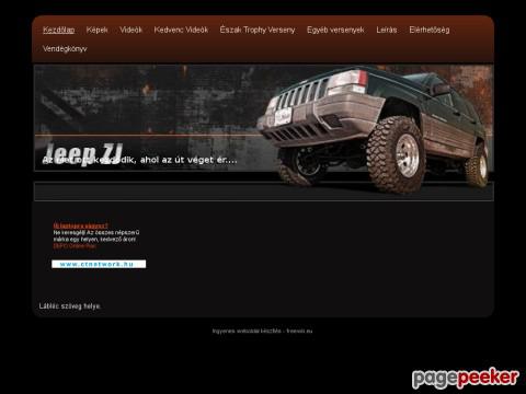 Dvorzsak4x4 - Off-Road, Jeep Grand Cherokee 5.2 V8, Nissan Terra ...
