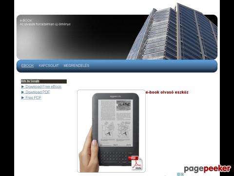 Ebook - Elektronikus könyv olvasó, pocket book, hordozha ...