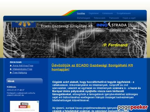 Ecado - pályázatírás