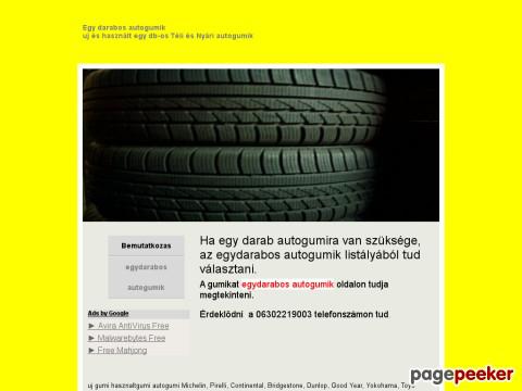 Egydarabosgumi - egydarabosgumi olcsogumi gumi uj gumi hasznaltgumi ...
