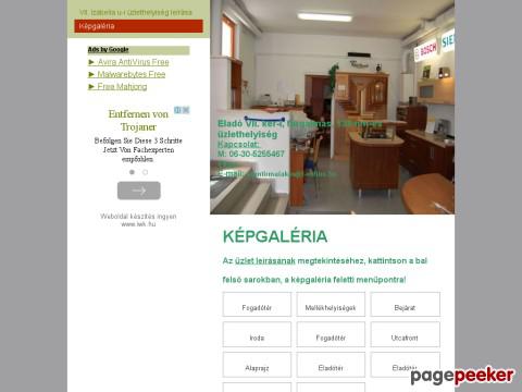 Eladouzlet - Belvárosi, forgalmas 138 nm-es üzlet eladó