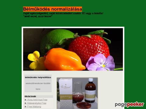 Emesztes - emésztés,Dr Hummel mikrorost, béltisztítás,sz ...