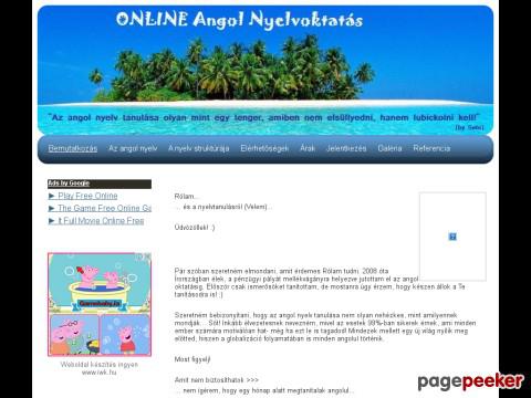 Englishonline - online angol nyelvoktatás