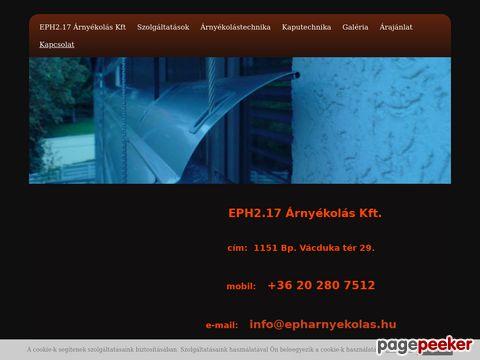 Eph - Elektronic Pannon Hungária Kft, eph, EPH,Árnyék ...