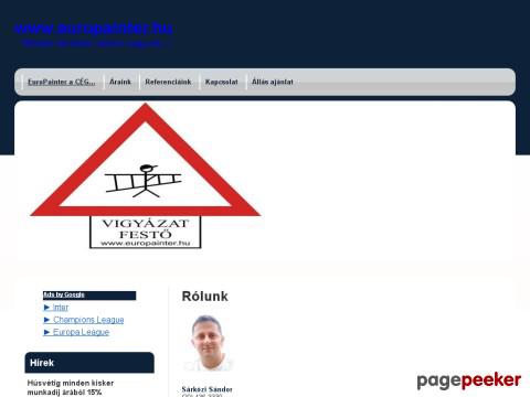 Europainter - festés, mázolás, tapétázás