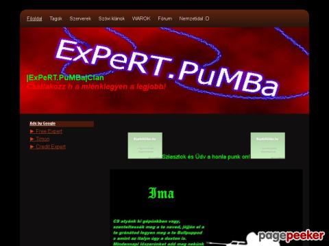 Expertpumba - ExPeRT.PuMBa Főoldal